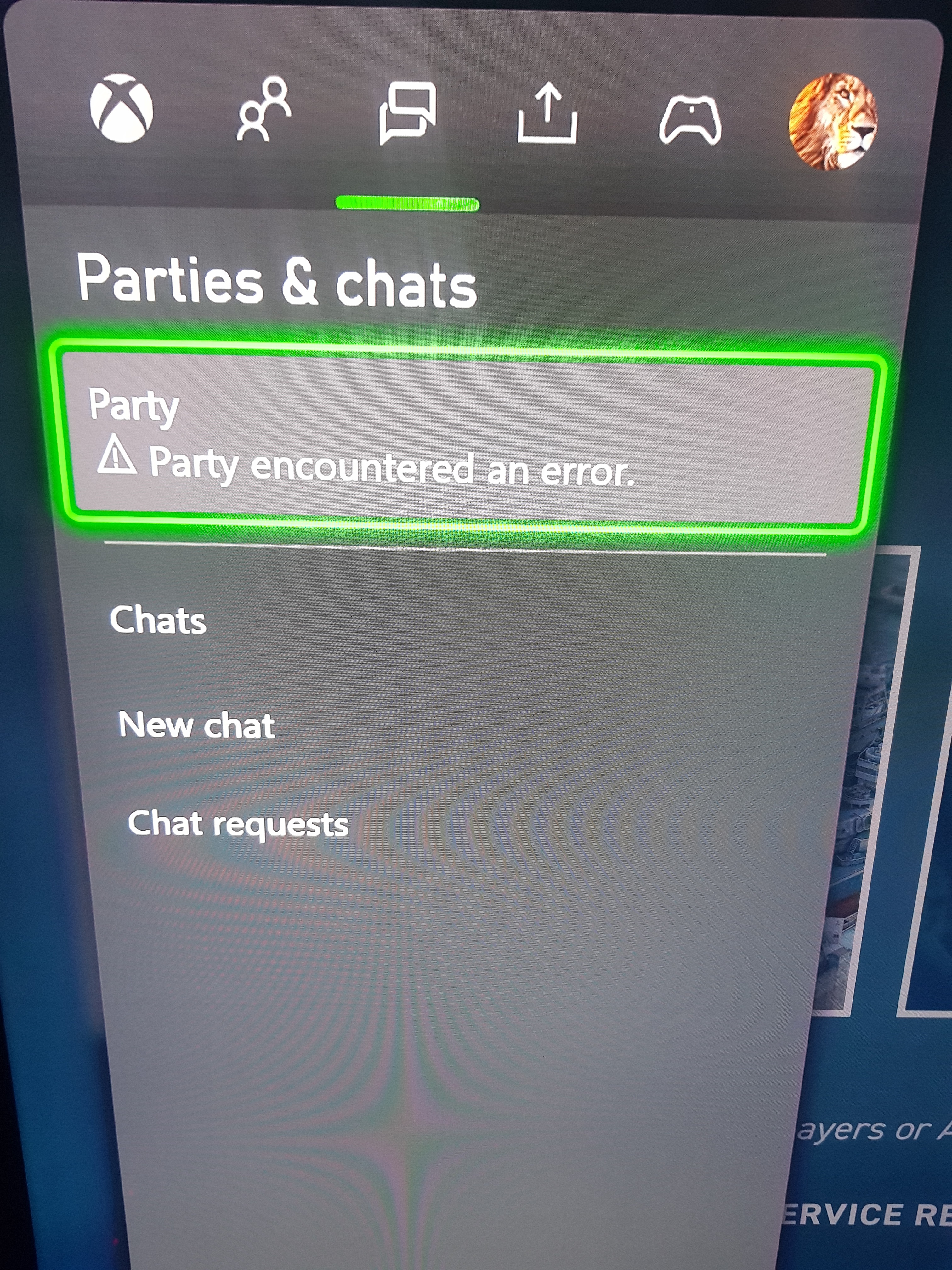 Microsoft xbox party online chat