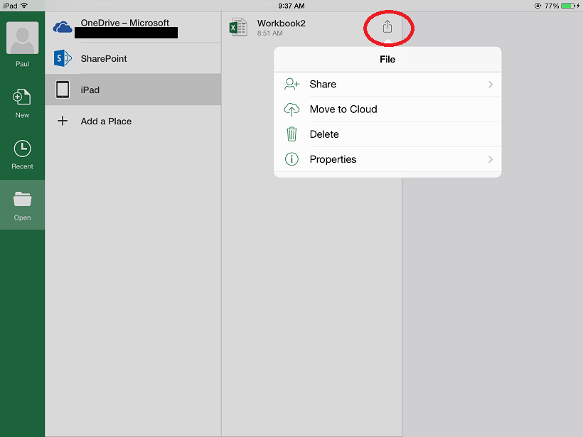 How do I delete a chart in Excel for iPad? - Microsoft Community