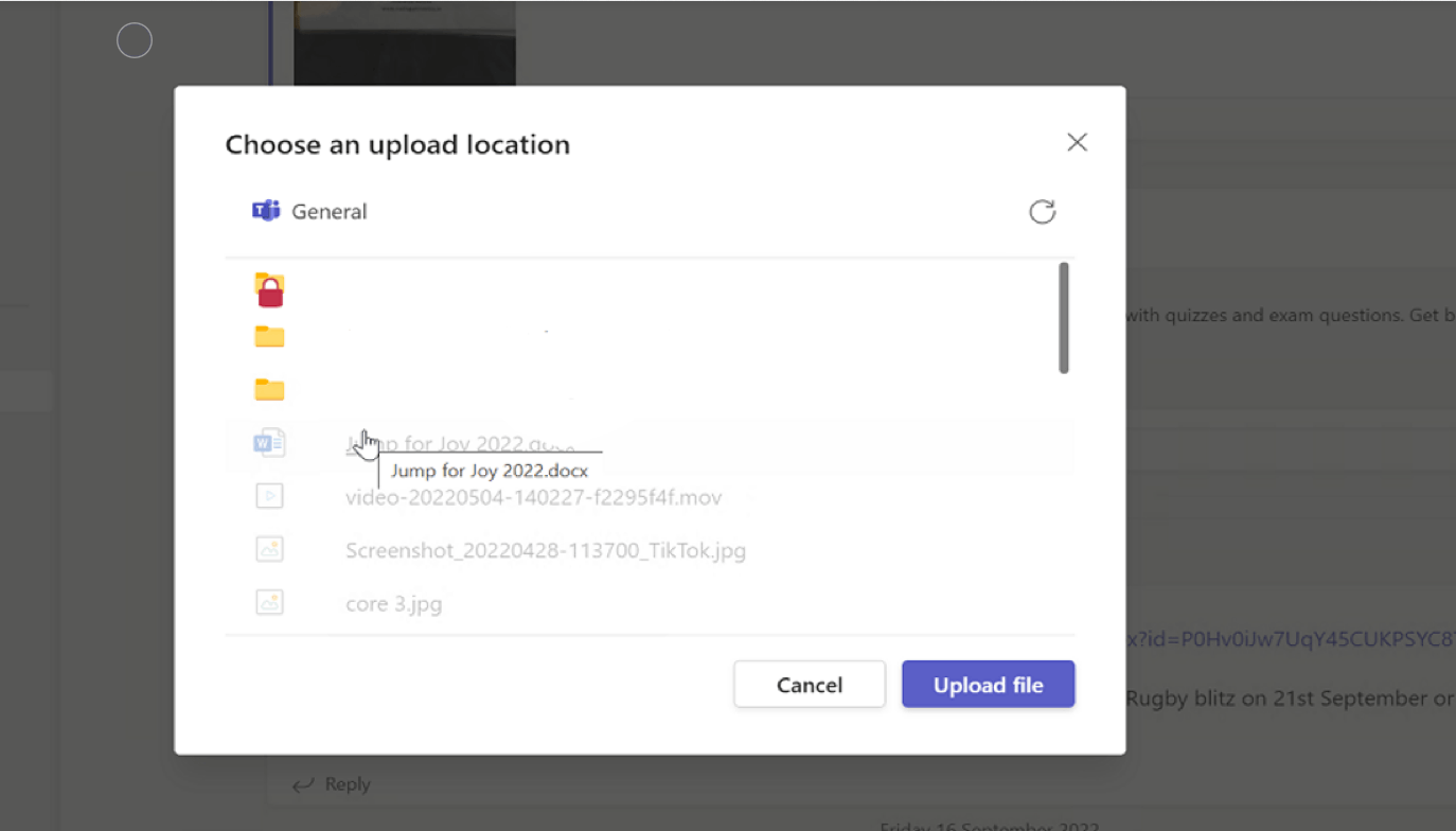 select-the-folder-when-uploading-a-file-to-teams-microsoft-community