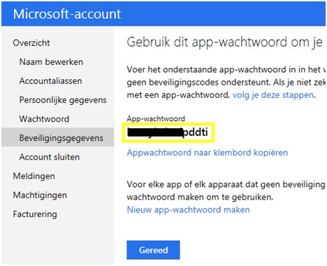 Outlook gmail probleem