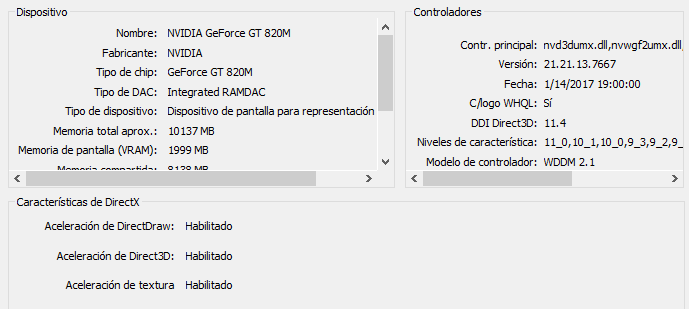 Nvidia discount 820m juegos