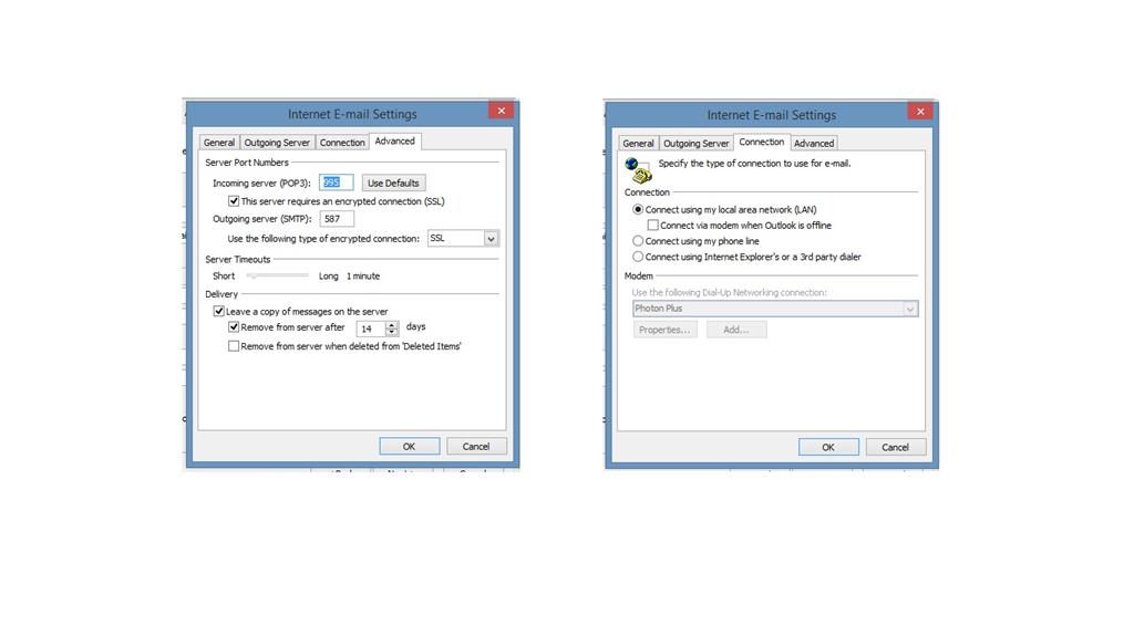 Gmail configuration setting Outlook 2010 - Microsoft Community