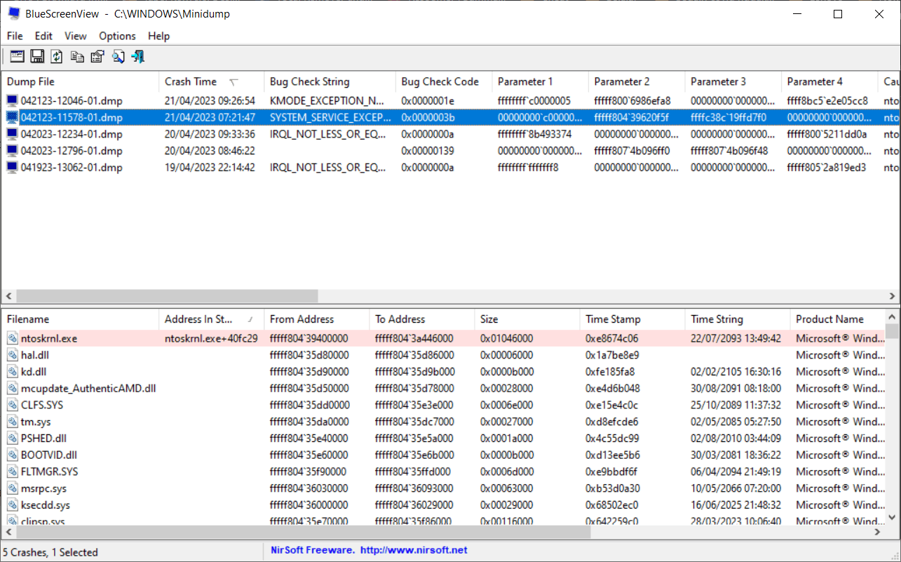 How to fix IRQL_NOT_LESS_OR_EQUAL, PAGE_FAULT_IN_NON_PAGED_AREA ...