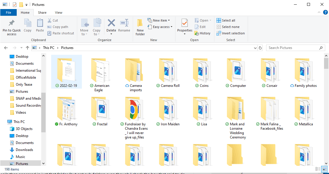 Too many folders - Microsoft Community