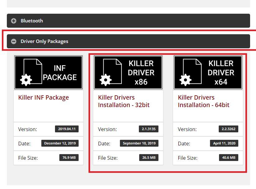 Killer Wi Fi 6 Ax1650 Microsoft Community