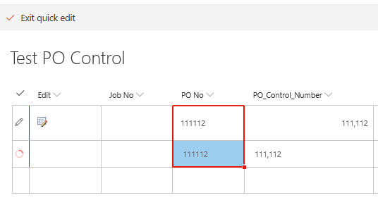 Quick Edit Failures Issue With Duplicate Values Microsoft Community