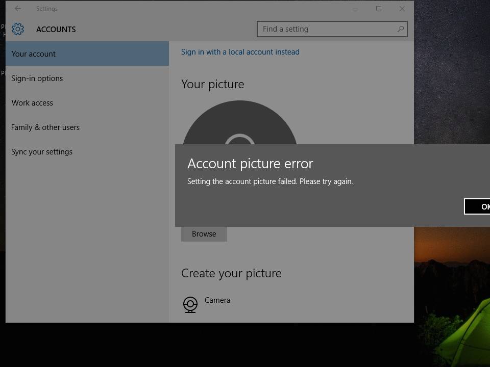 Featured image of post Windows 10 Unable To Set Lock Screen Image : Using this feature, you can set a single app to display detailed notifications.