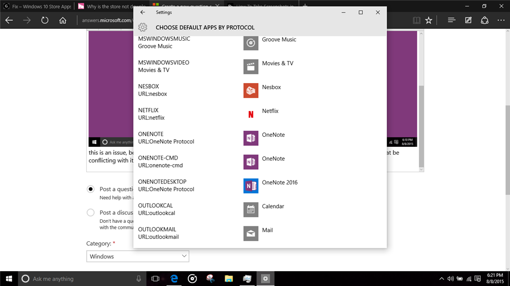 Action Center OneNote (Note button) not launching. - Microsoft Community