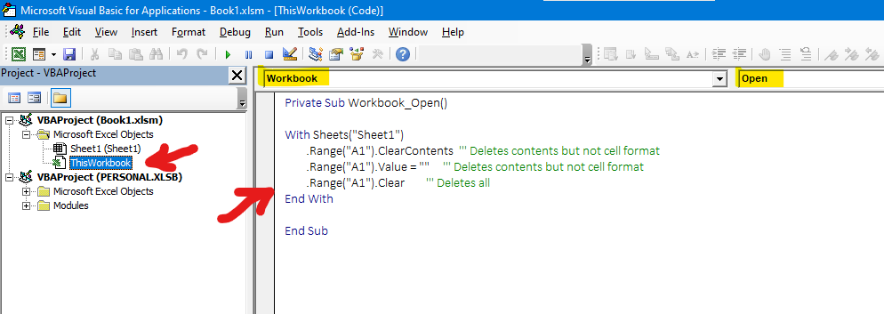 how-to-use-vba-code-to-clear-specified-cell-microsoft-community