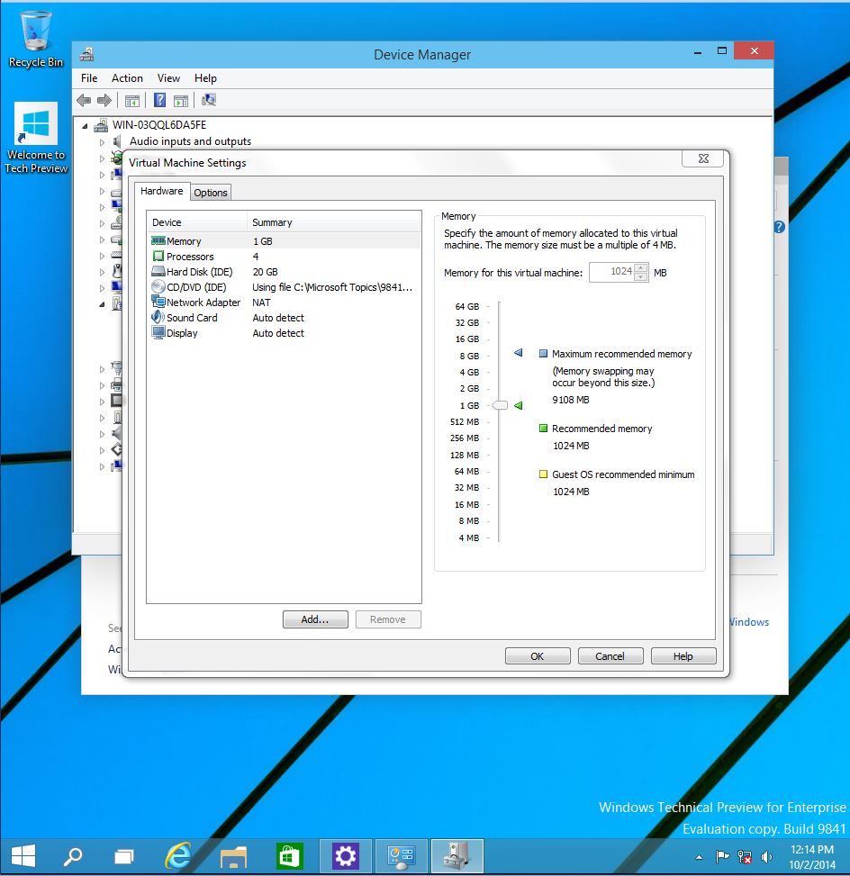 Vmware drivers for windows 10 1909