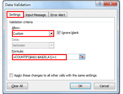 Data Validation - Combining more than one criteria  