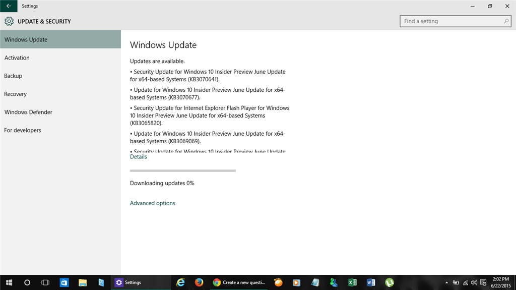 Windows 10 Update Stuck Downloading