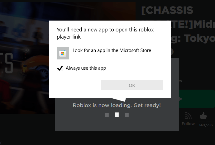 Microsoft store keeps asking me to search for another app to use