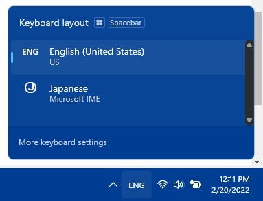 Windows 11 Cannot Change Keyboard Input To Japanese IME - Microsoft ...