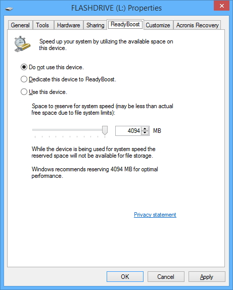had het niet door Uiterlijk Asser How to enable Readyboost that is disabled in error - Microsoft Community