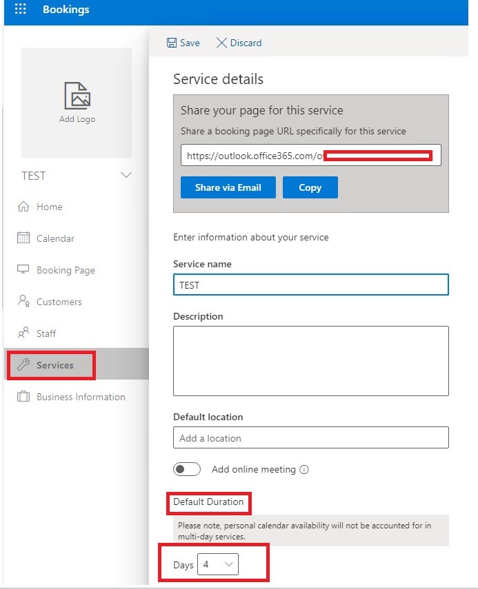 Bookings Application: Multiple-day Events Not Working - Microsoft Community