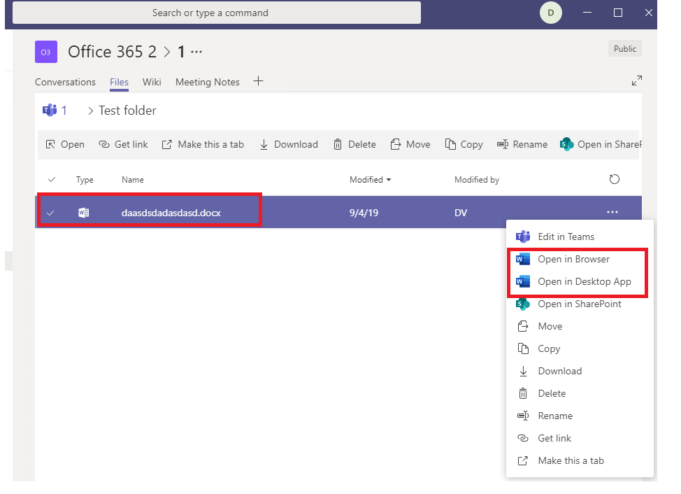 Microsoft Teams Doesn T Show Open In Desktop App Microsoft Community