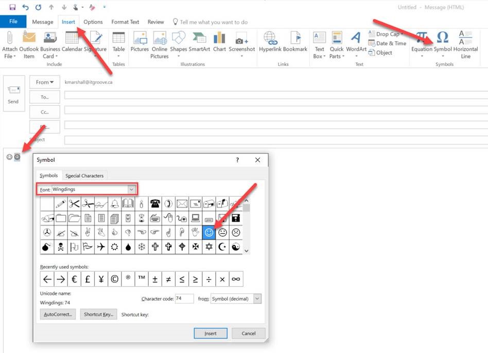 Emojis in outlook - Microsoft Community