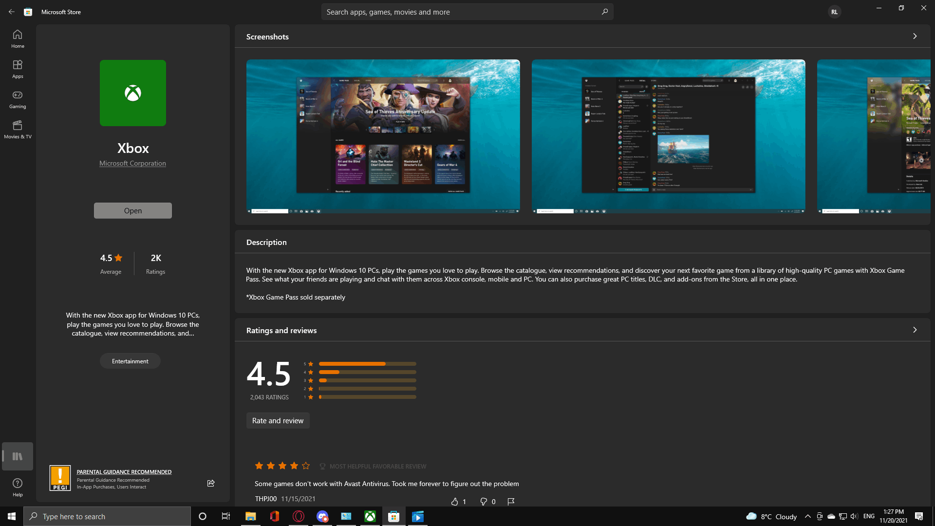 Download Gaming Services - Microsoft Community