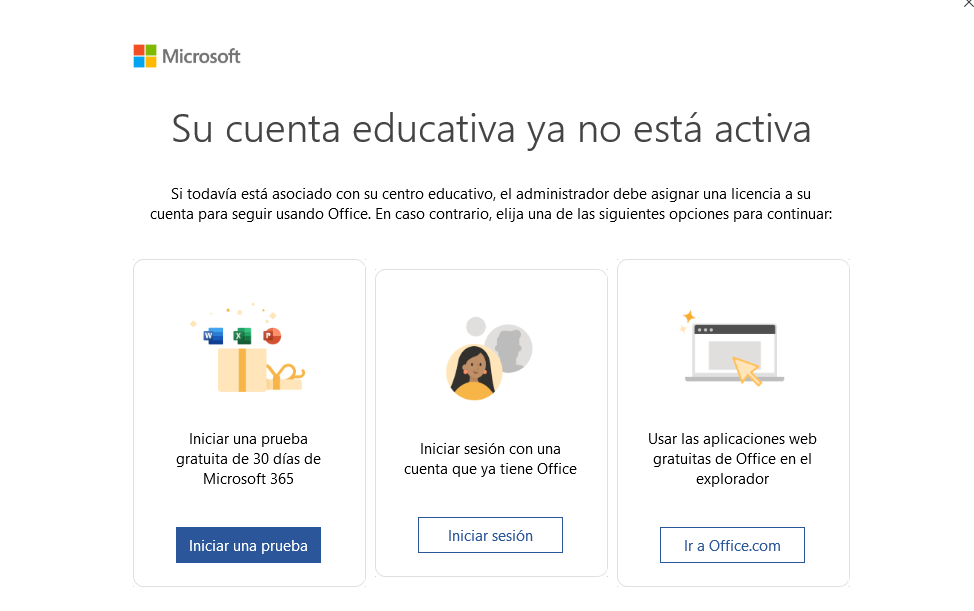 cuenta educativa - Microsoft Community