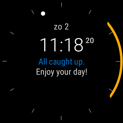 Outlook watch face shows wrong calender information Microsoft