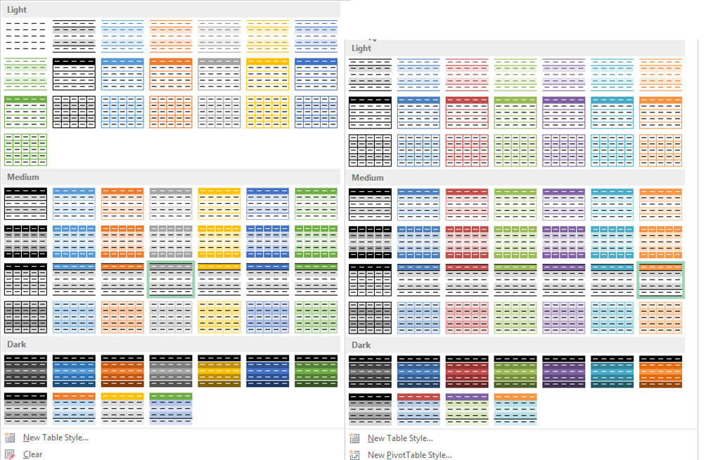 fog collision Approximation Excel Format as Table Different Colors - Microsoft Community