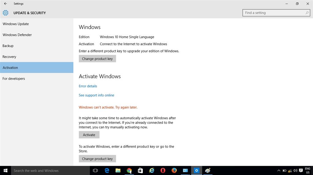 windows 10 activation and - Microsoft Community