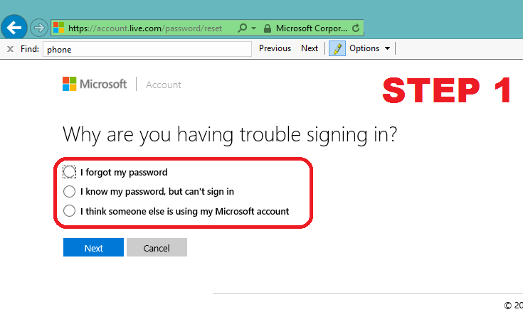 overschrijving veronderstellen Jane Austen How to Reset your Password of your Microsoft account. - Microsoft Community