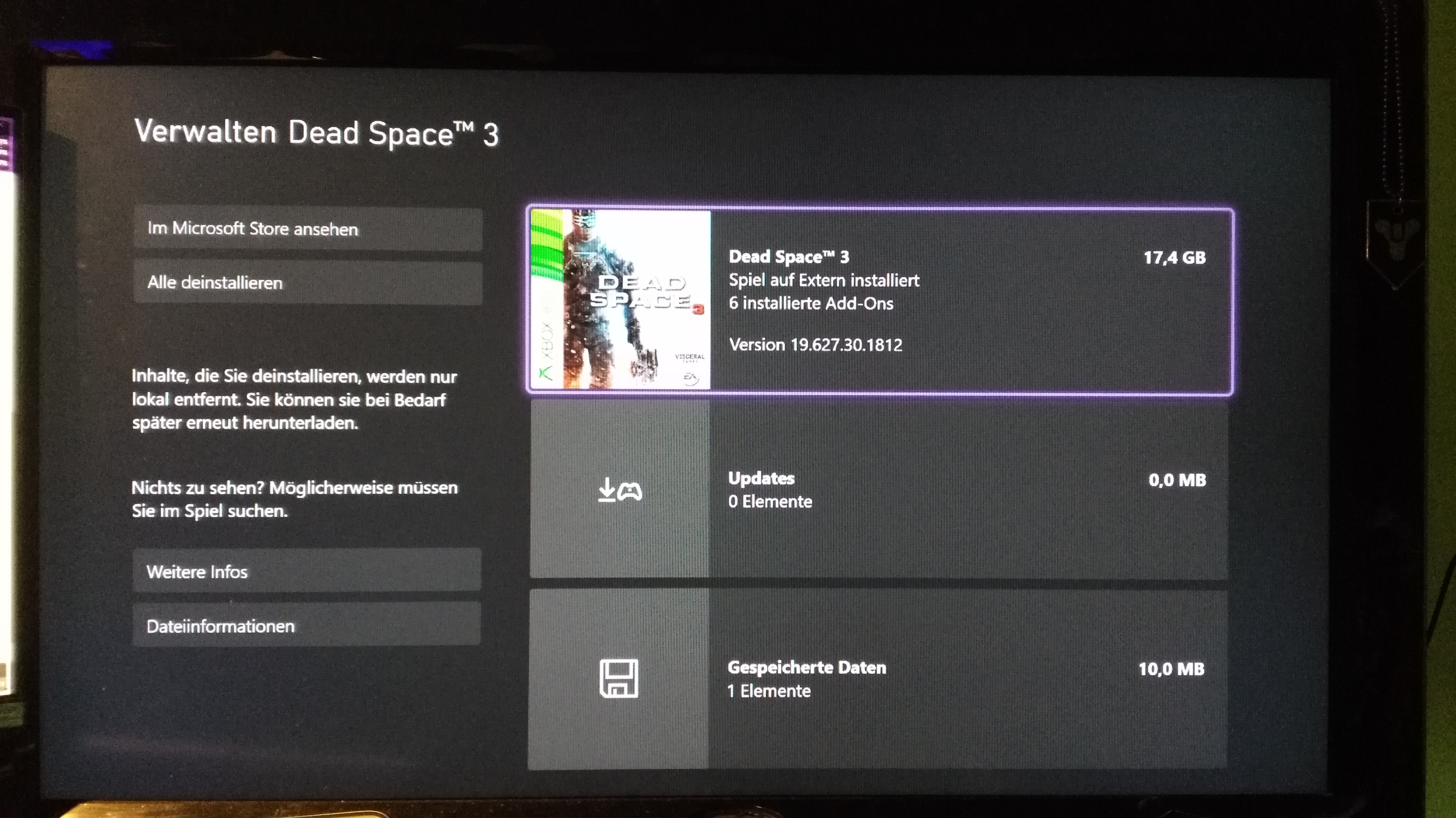 Dead space sale 3 microsoft store