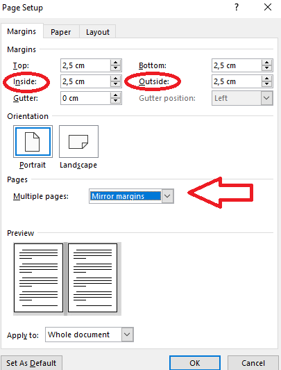 Can't set margins in Word - Microsoft Community