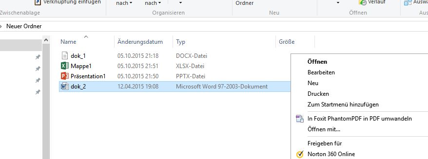 "Die vorhandene Datei kann von Word nicht geöffnet werden ...