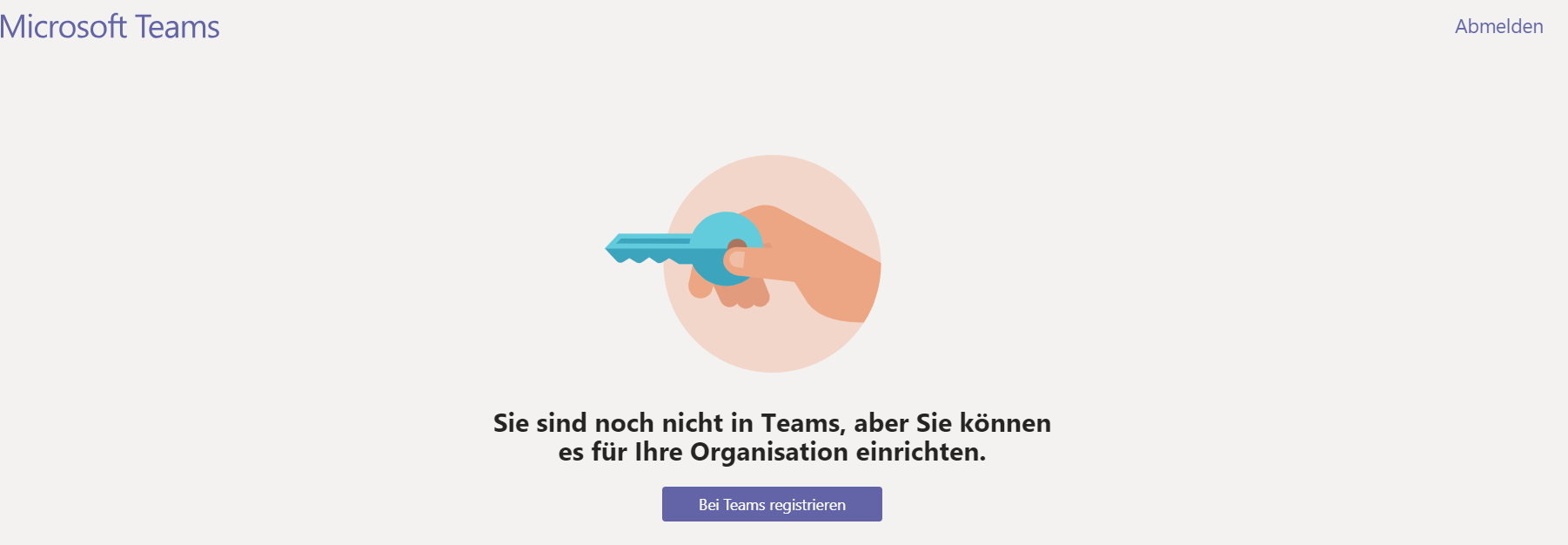 Microsoft Teams privat nutzen geht nicht bei mir ...