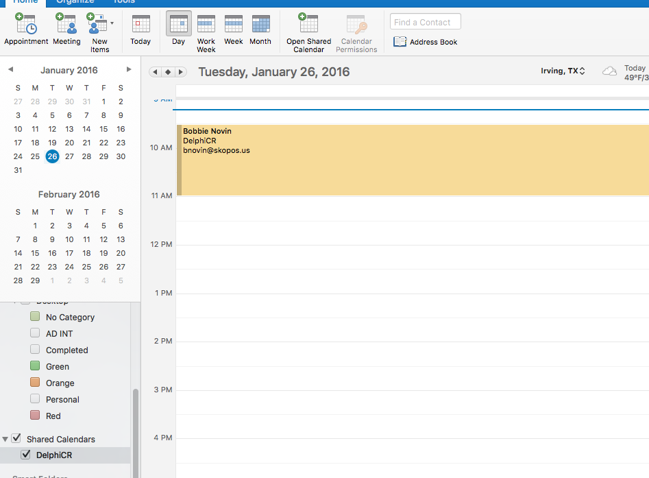 Calendar Permissions grayed out in Outlook 2016 Microsoft Community