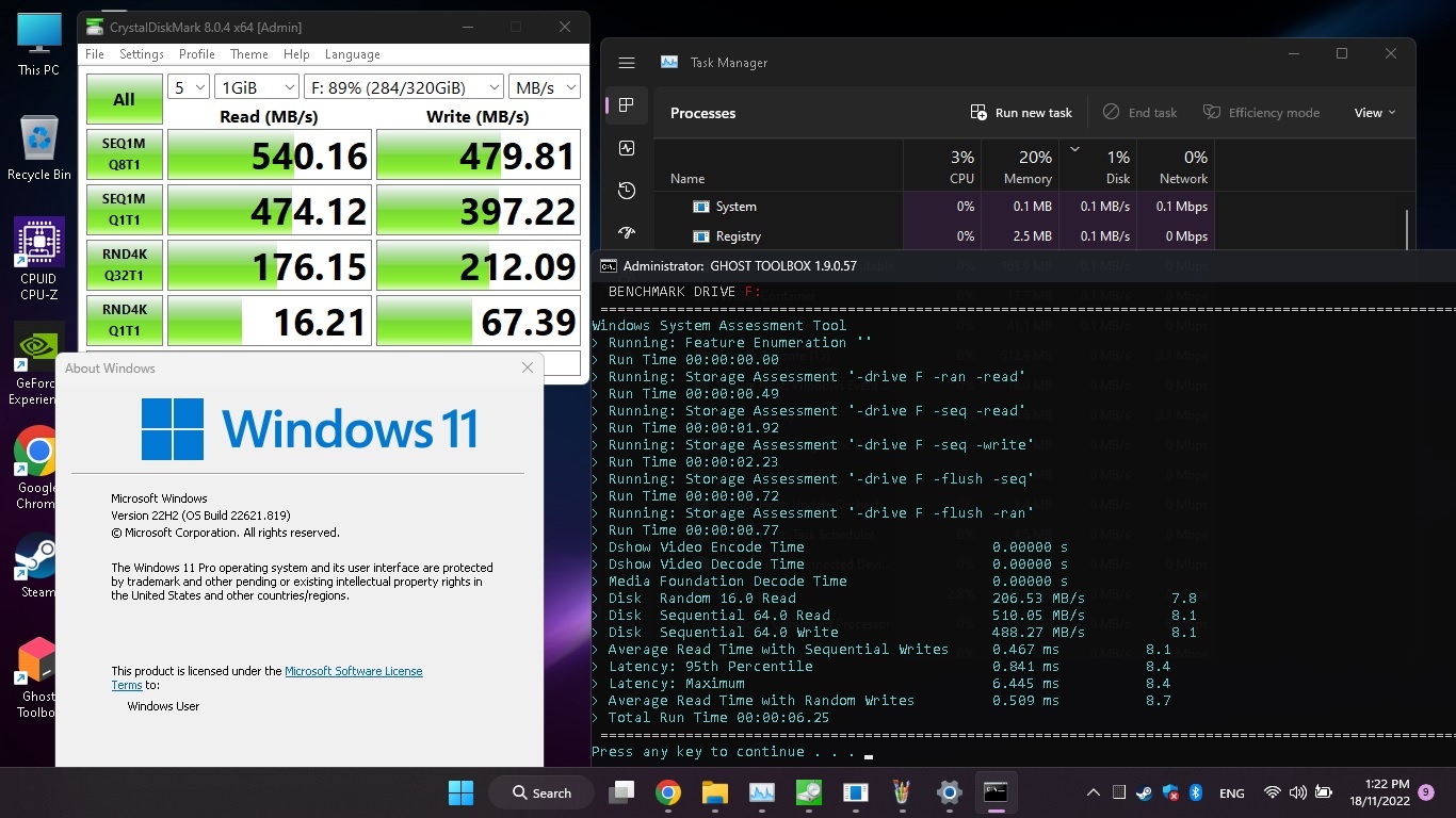 Win11 22H2 Build 22621.819 ,issue with SSD write speed - Microsoft