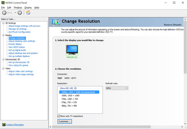 Resolution Stuck At 1366x768 Microsoft Community