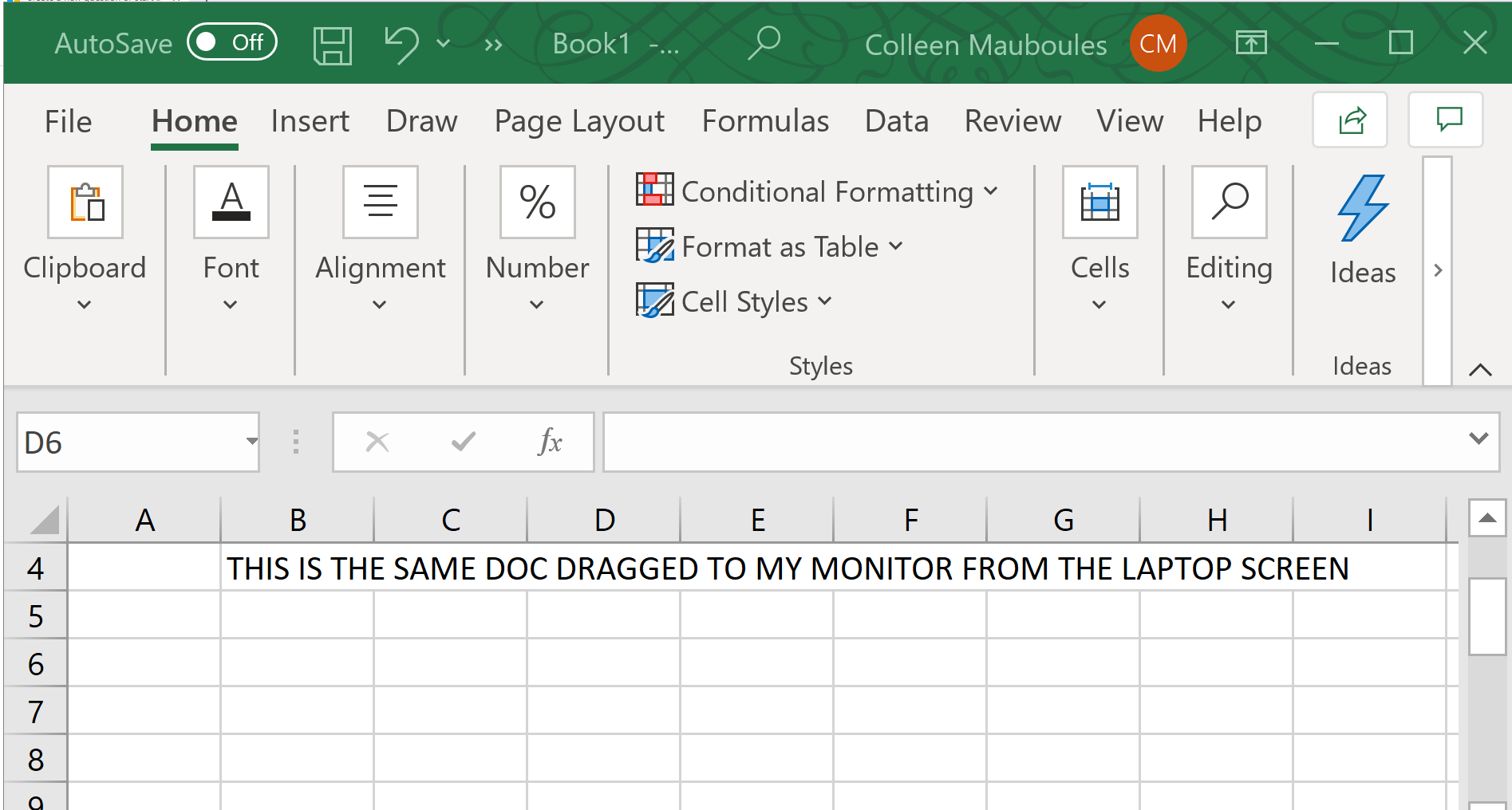 Excel Resizes Incorrectly When Moving From Monitor To Monitor Microsoft Community 3072