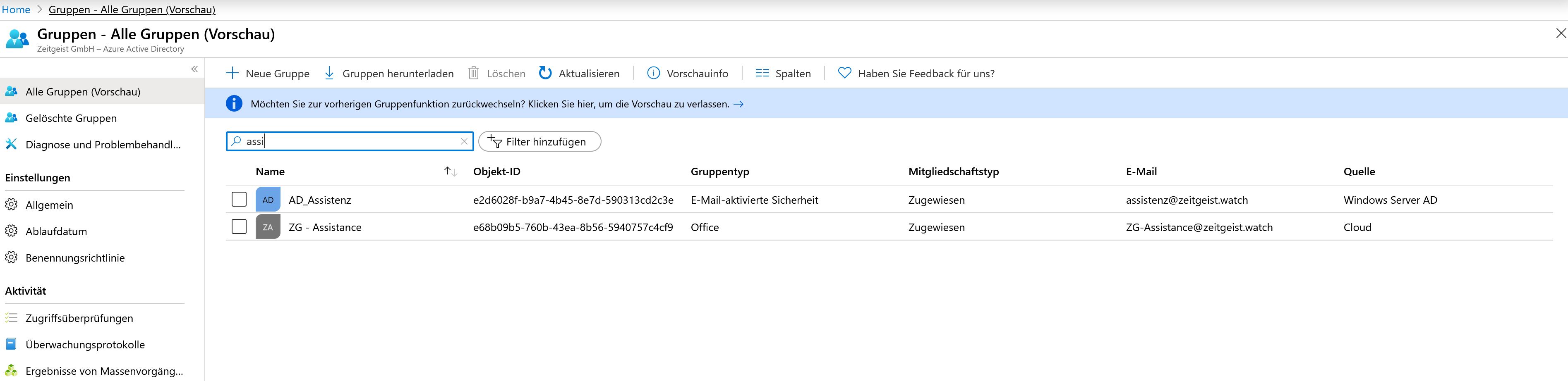 AD Gruppen In Bibliothek Berechtigungen (Mitglieder) - Microsoft Community