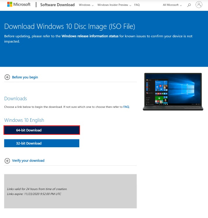 Windows 10 Download - Microsoft Community