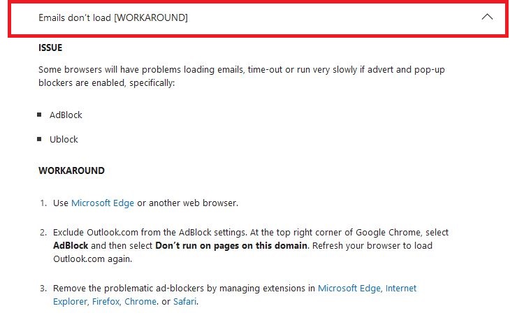 Outlook Web Is Not Showing All Emails - Microsoft Community