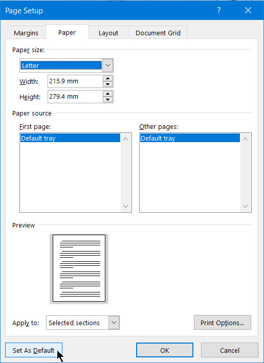 changing-default-blank-document-size-microsoft-community