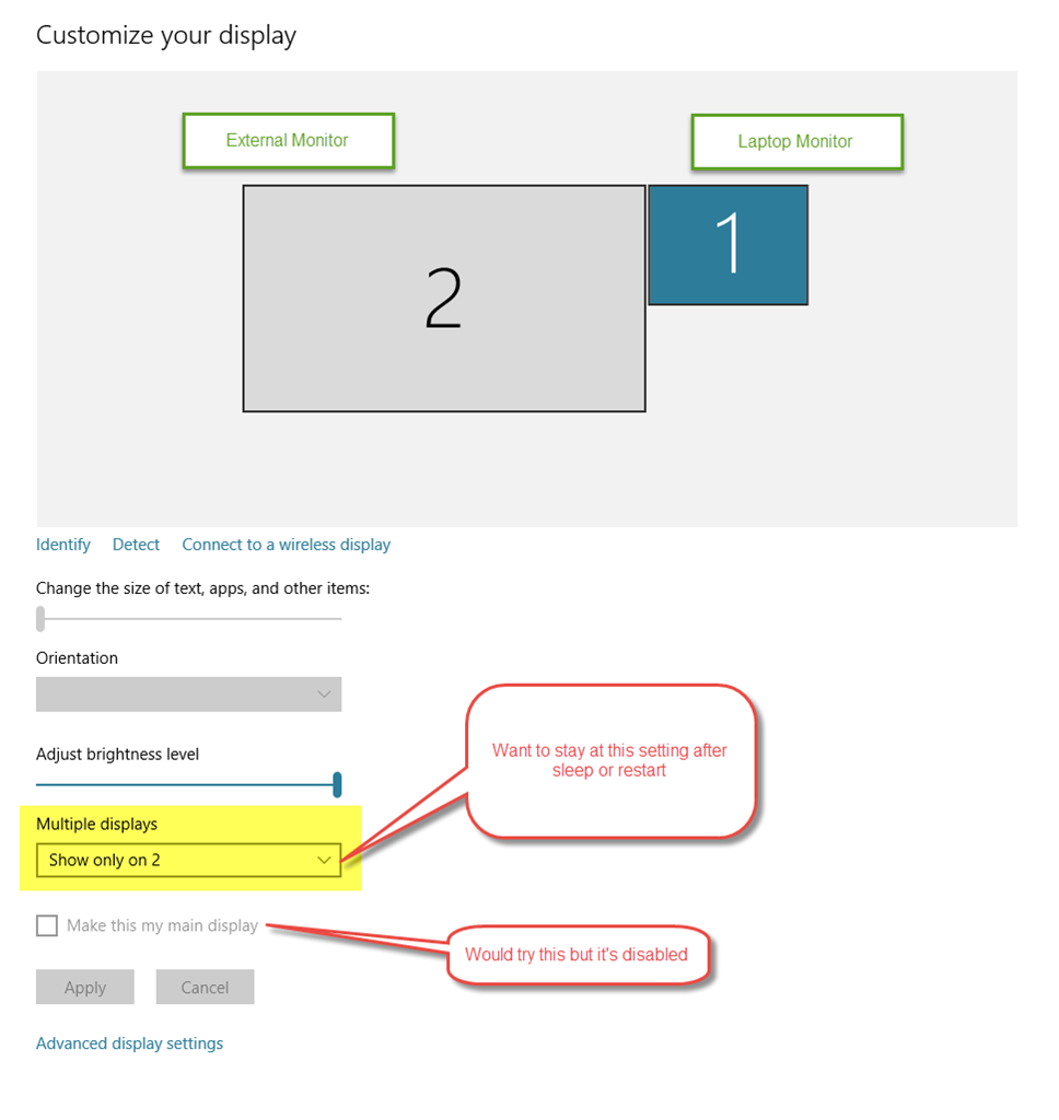 Duplicate 2 настройка windows