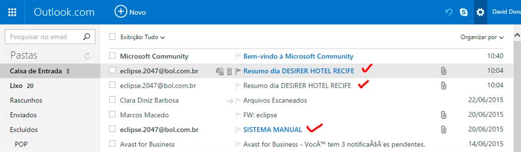 Bem-vindo ao BOL Mail