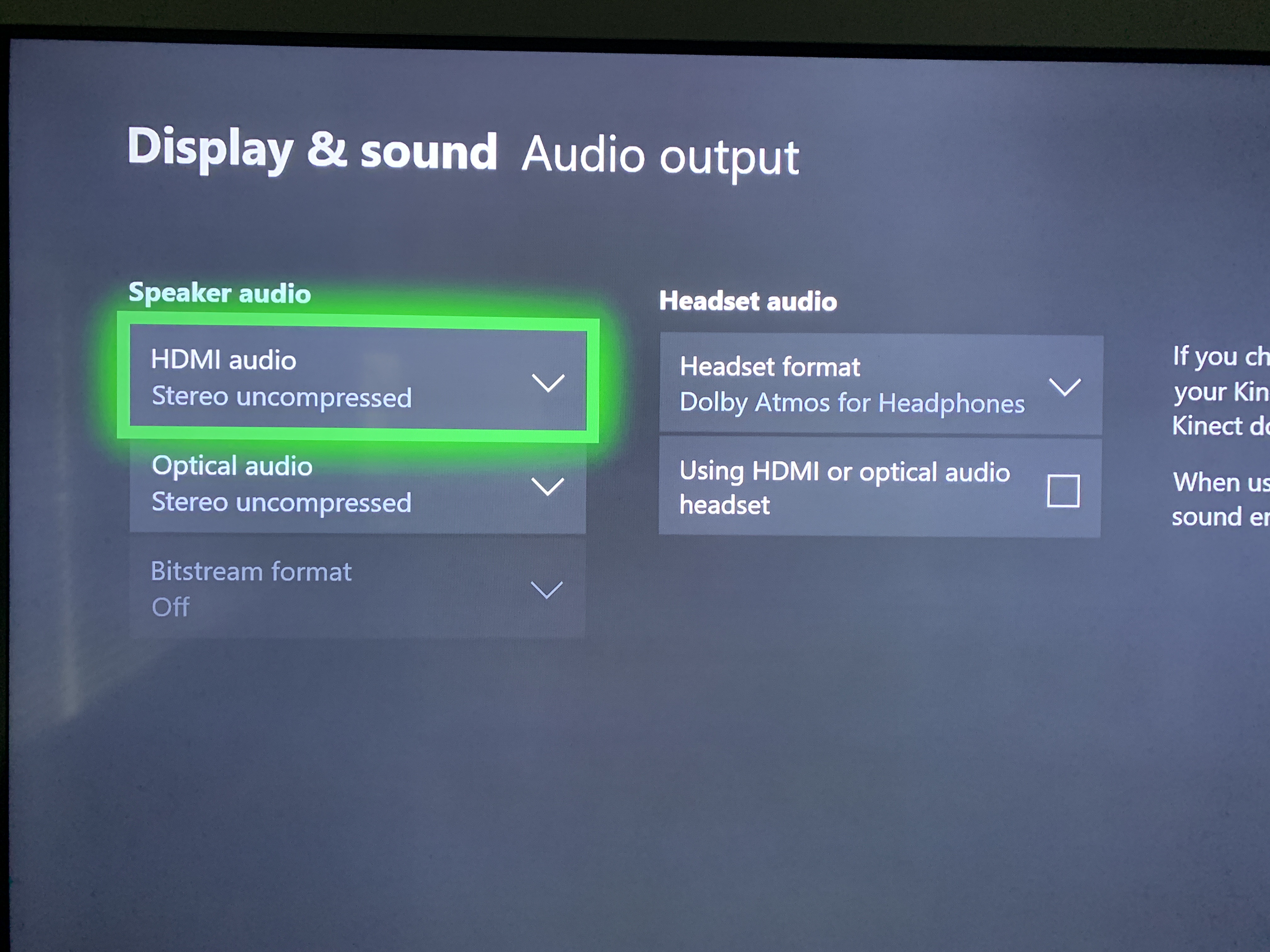 xbox one all audio to headset