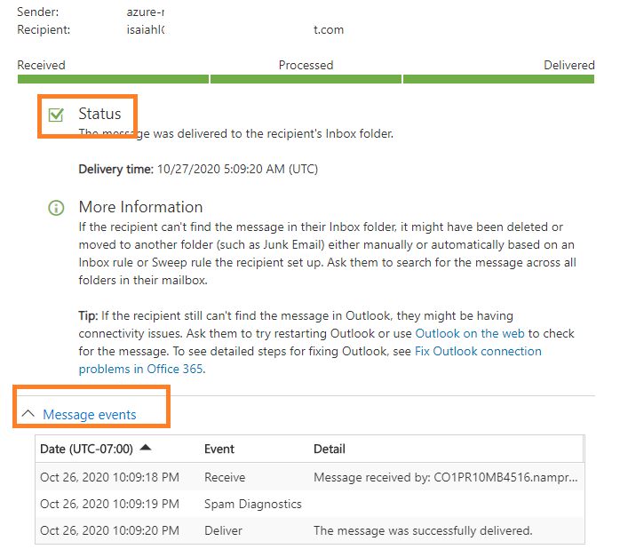 Email Forwarding: Undeliverable Message - Microsoft Community