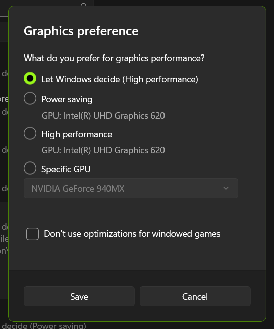 Windows 11 cannot seem to use GPU properly. Microsoft Community