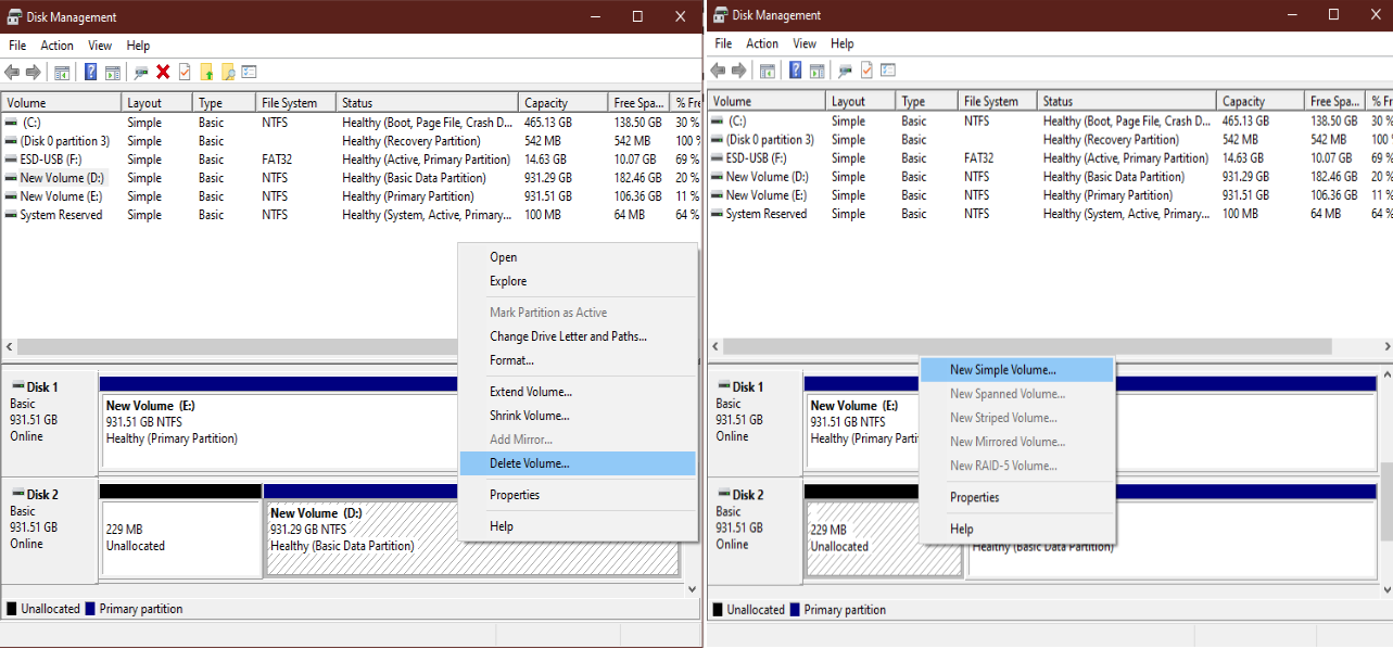 How long does it take to format 1 TB hard drive in windows 10 disk ...