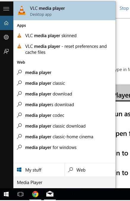 Media Player Is Missing In Windows 10. - Microsoft Community