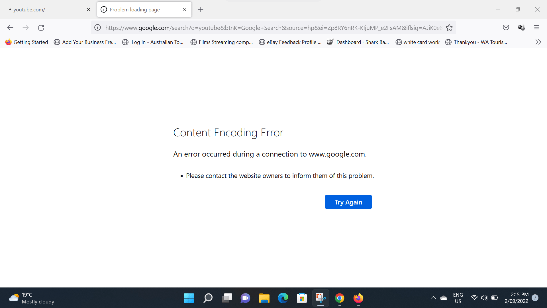 google sites not working, Firefox Support Forum