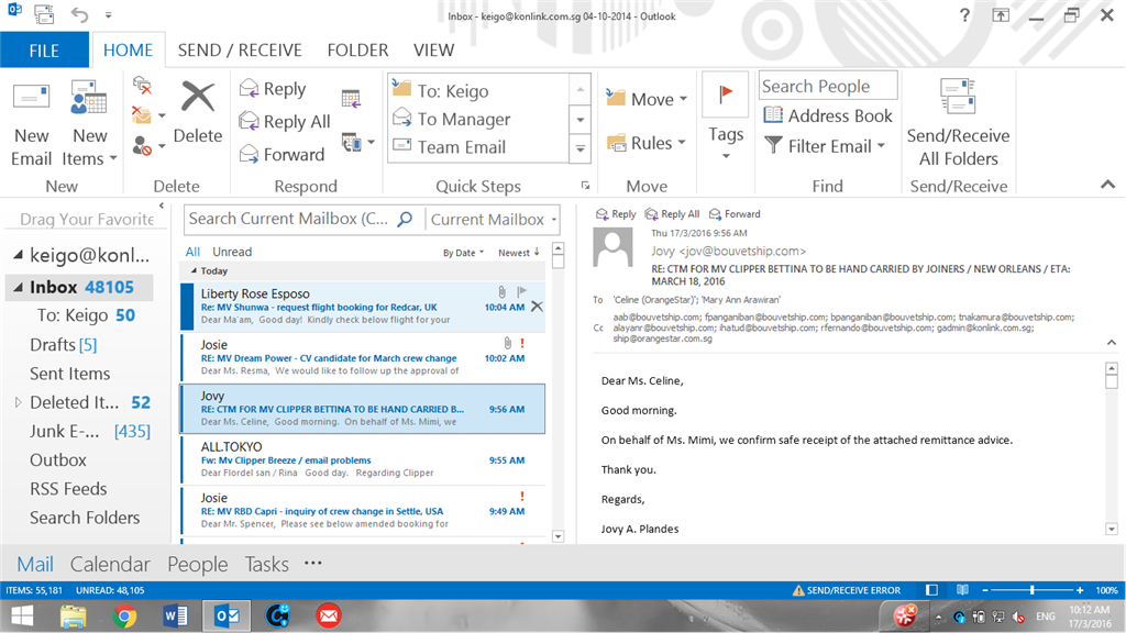 Microsoft Office top menu bar suddenly got enlarged ...