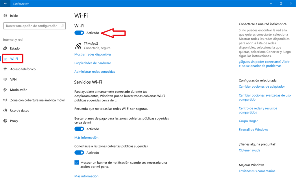 Windows 10 → No Puedo Usar La Zona Con Cobertura Microsoft Community 8082